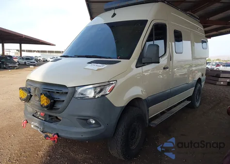 2020 Mercedes-Benz Sprinter 2500 Standard Roof V6 из США, поврежденный, VIN W1W4EBVY7LT024834